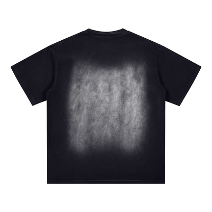 "UG Apparel Diamond" Square Patch Monkey Washed T-Shirt