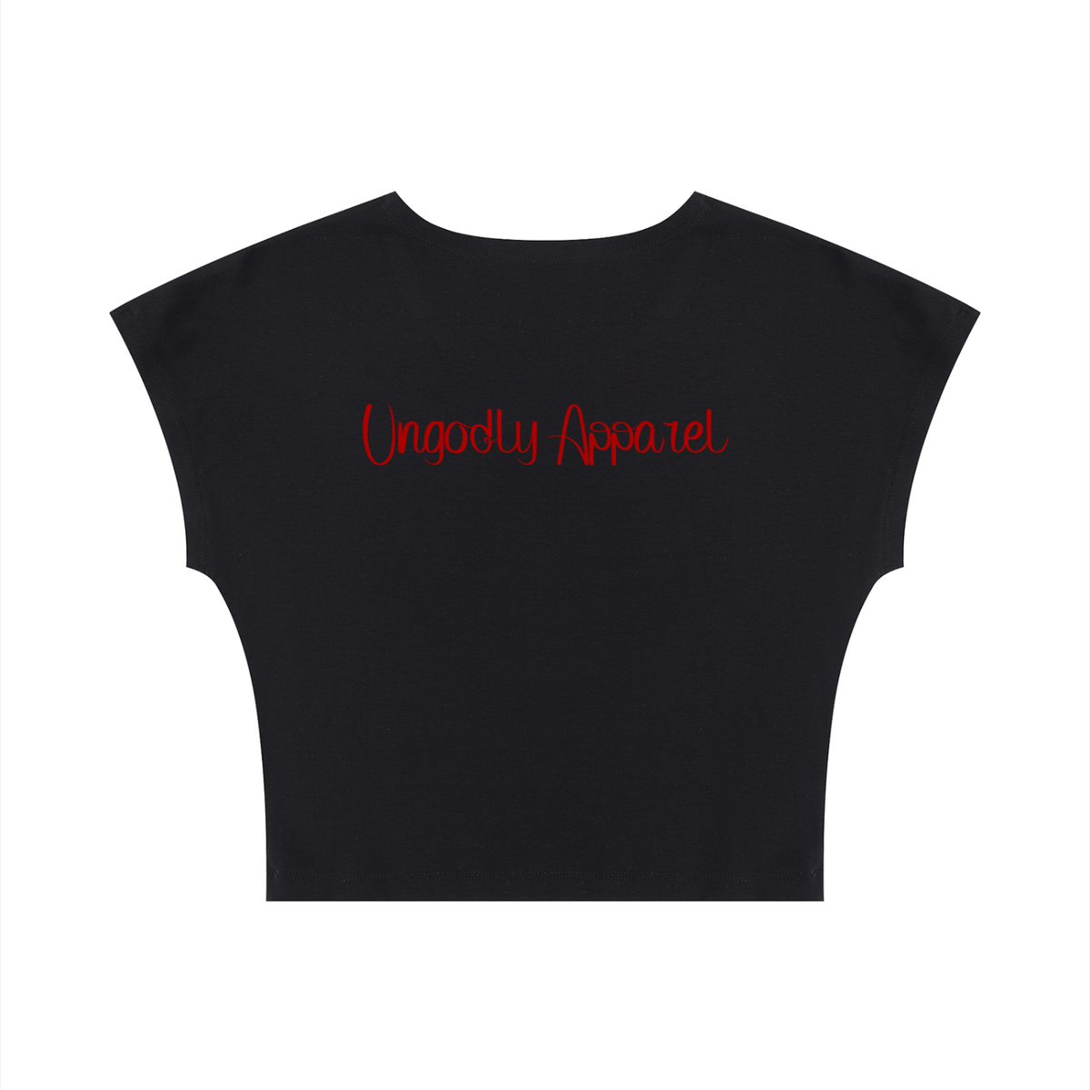 Women's Slim Crop T-Shirt "Villain Era"