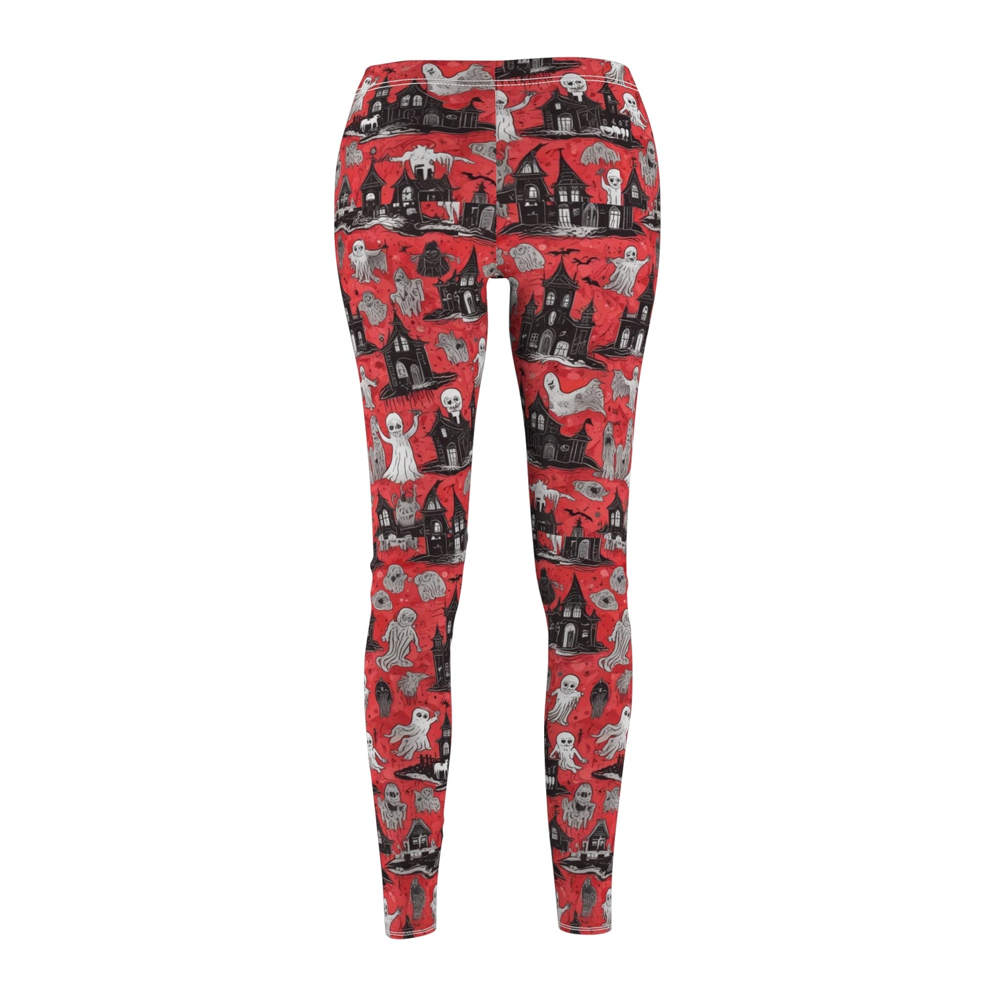 Women's "Spooky Ghosts & Haunted Houses" Leggings