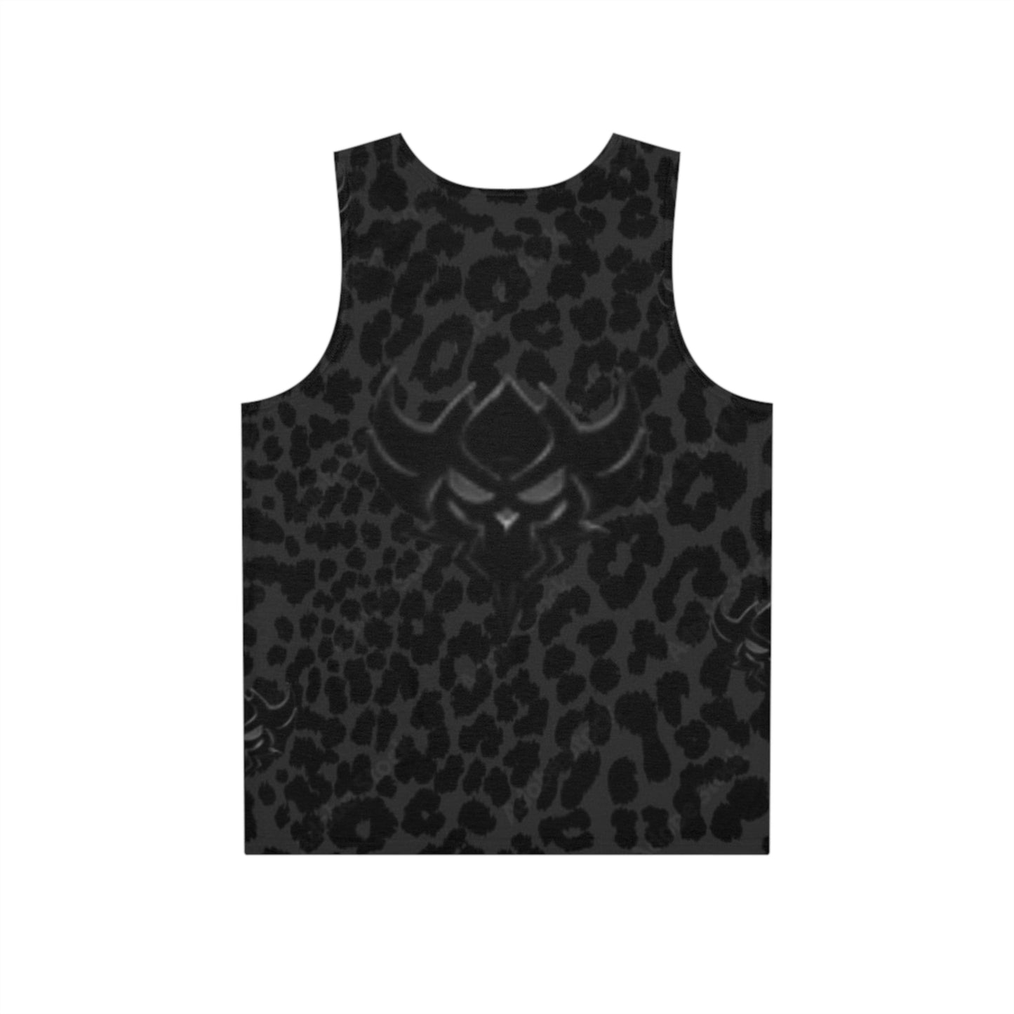 Men's Tank — Black Leopard Ungodly Logo
