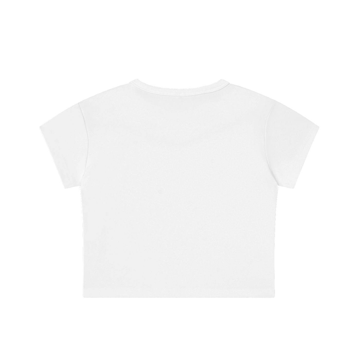 "Unhinged, Unapologetic, and Always Ungodly" Snow Washed Crop Top