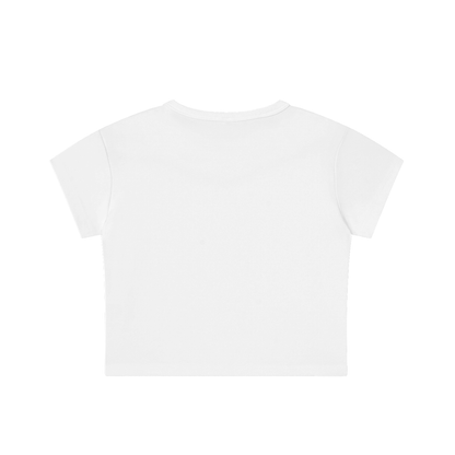 "Unhinged, Unapologetic, and Always Ungodly" Snow Washed Crop Top