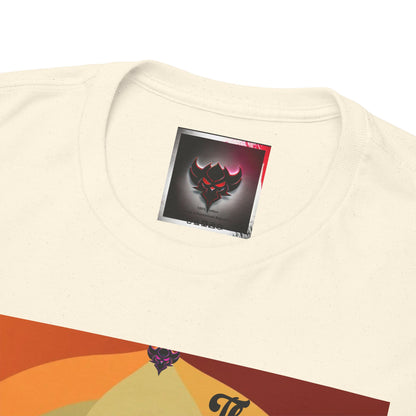 Earth-Inspired Unisex Heavy Cotton Tee - 'The Only Bitch You Can't Ghost'