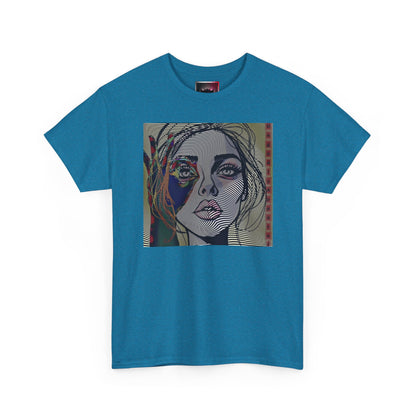T-Shirt — Abstract Illuminati Inspired Portrait Art Tee