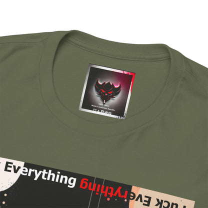 "Anti-Everything Club" Unisex Heavy Cotton Tee - Bold Statement Shirt for Casual Wear