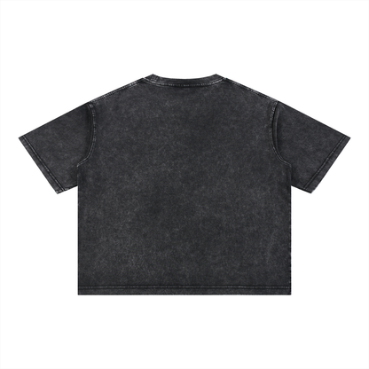 "The Problem and the Vibe" Mineral Wash Boxy Cotton T-Shirt
