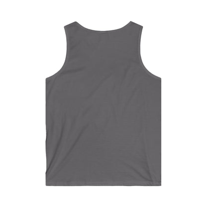 UFO Abduction Tank Top — Retro Alien Spaceship Graphic Men’s Tank