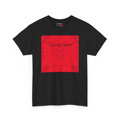 Ungodly Apparel Red Square Graphic Tee