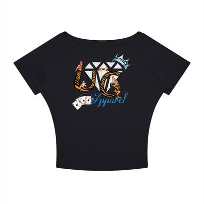 "UG Apparel's Aces in their Places" Women’s Boatneck Raglan T-Shirt