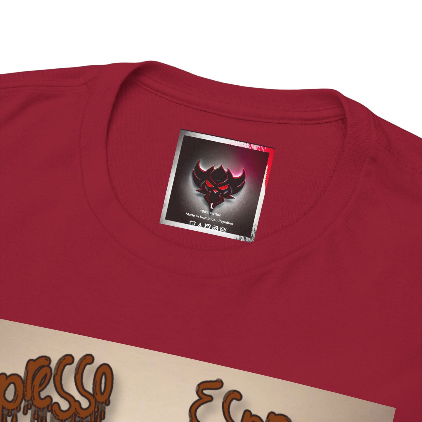 Unisex Heavy Cotton Tee - "Depresso Espresso" Graphic Shirt