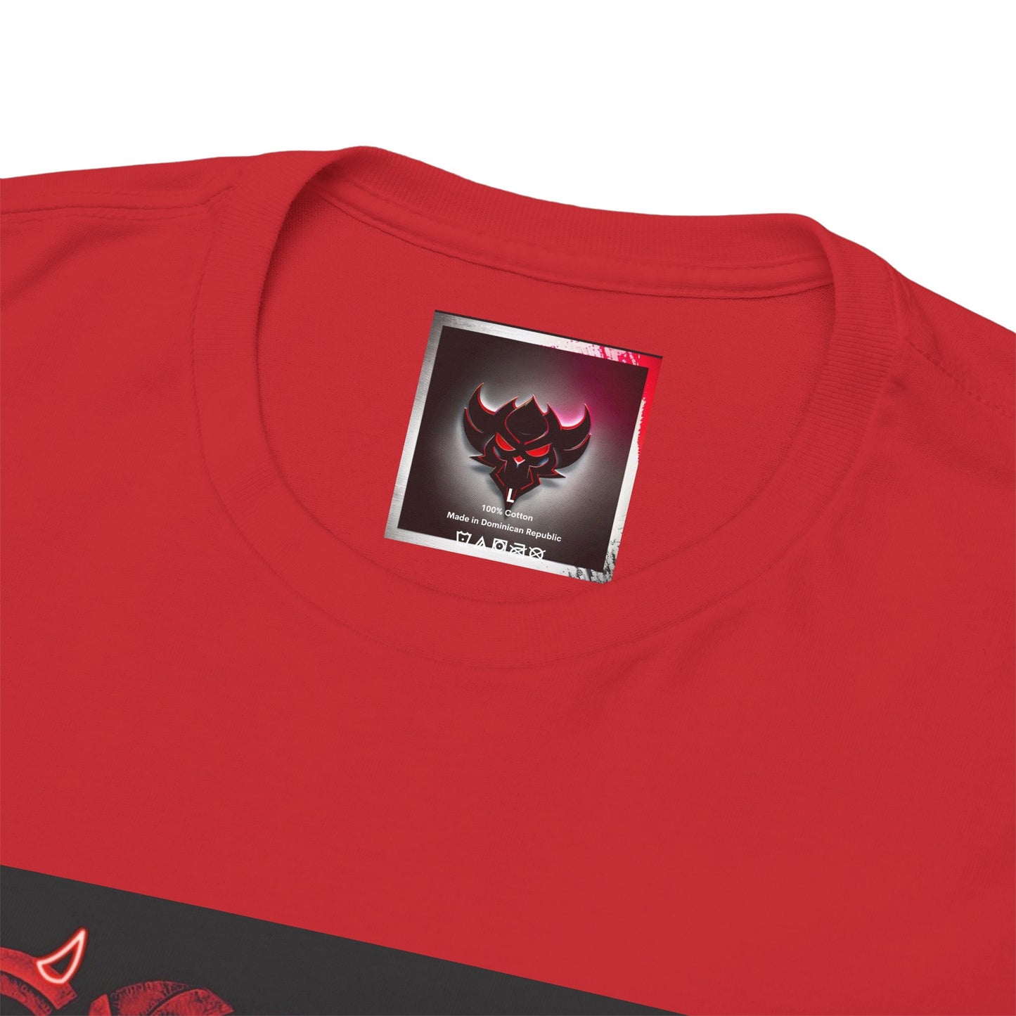 Red UG Logo Box Logo T‑Shirt