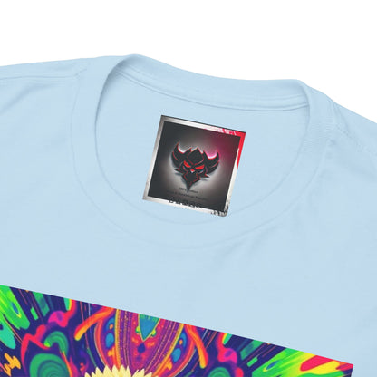 "Perico" Colorful Parrot Unisex Heavy Cotton Tee - Vibrant Tropical Shirt