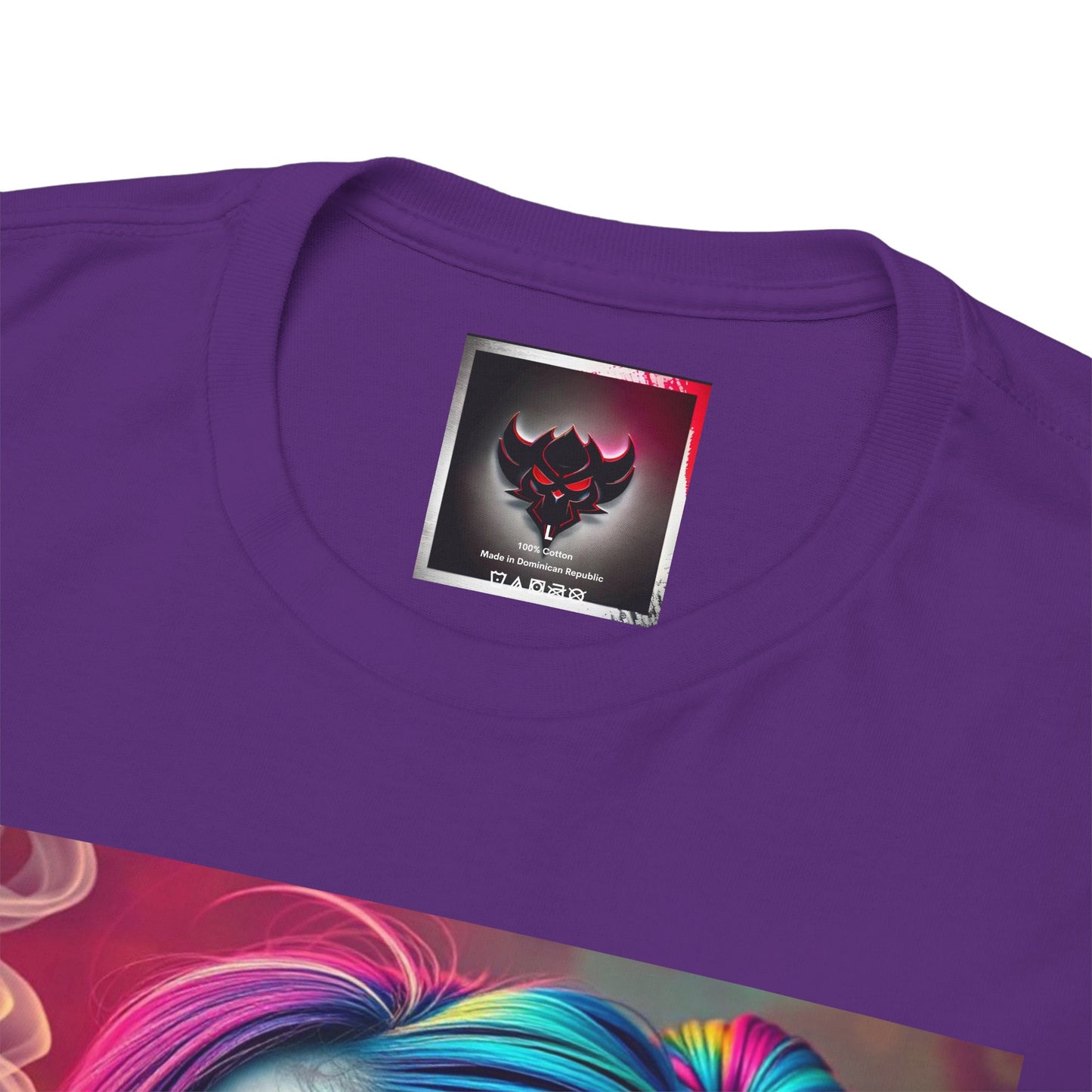 "3rd Eye Dialeted" Unisex Heavy Cotton Tee - Vibrant Art Tee for Creative Souls