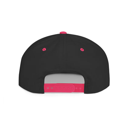 Colorful "Perico" Flat Bill Snapback Cap – Stylish & Fun Headwear for Any Occasion