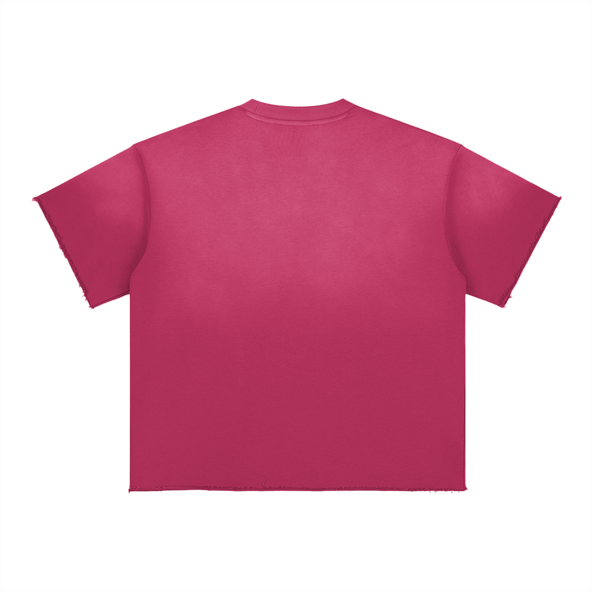 "Ungodly Apparel Angels" Sun Fade Raw Edge T-Shirt