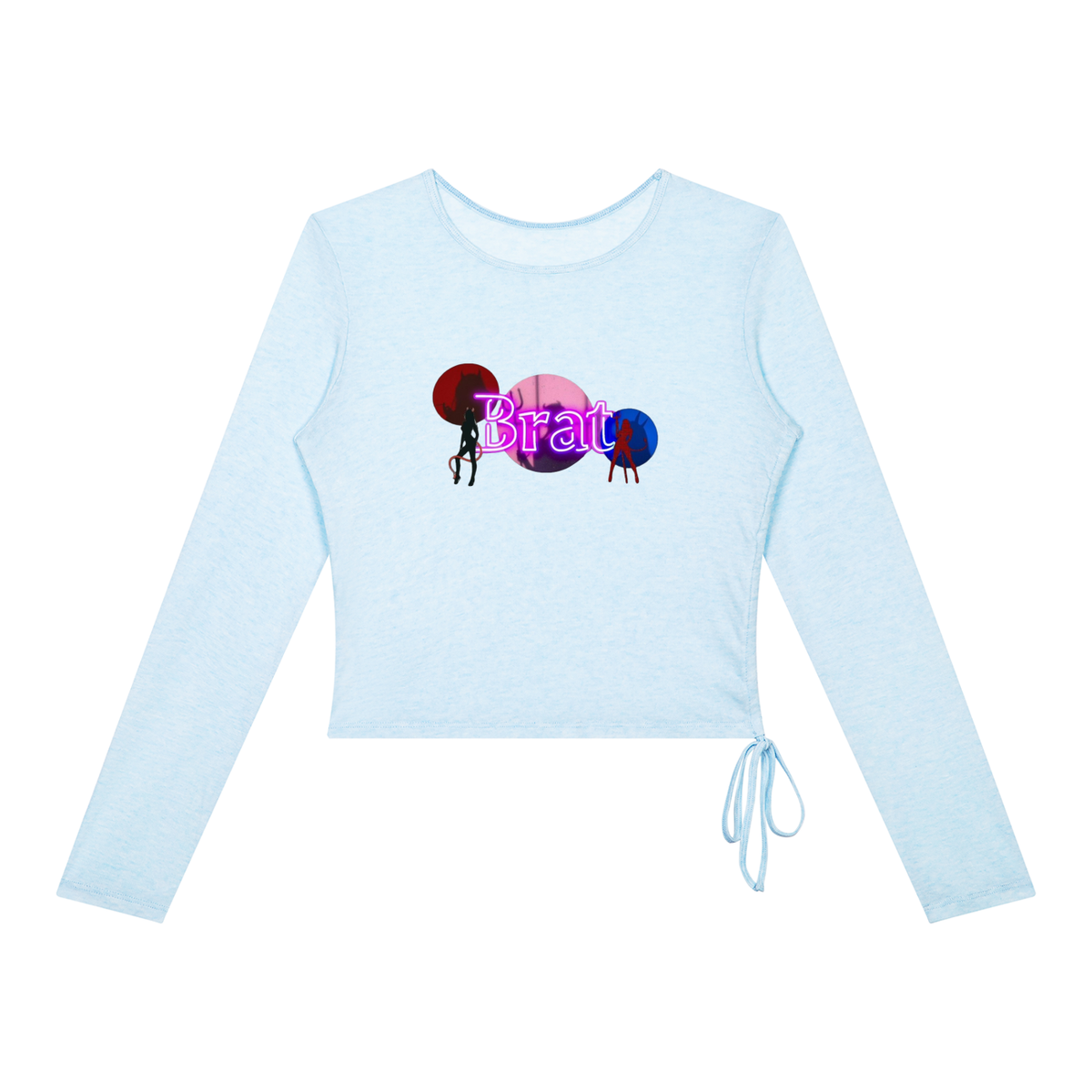 "Brat" Women's Yoga Cover Up Tops