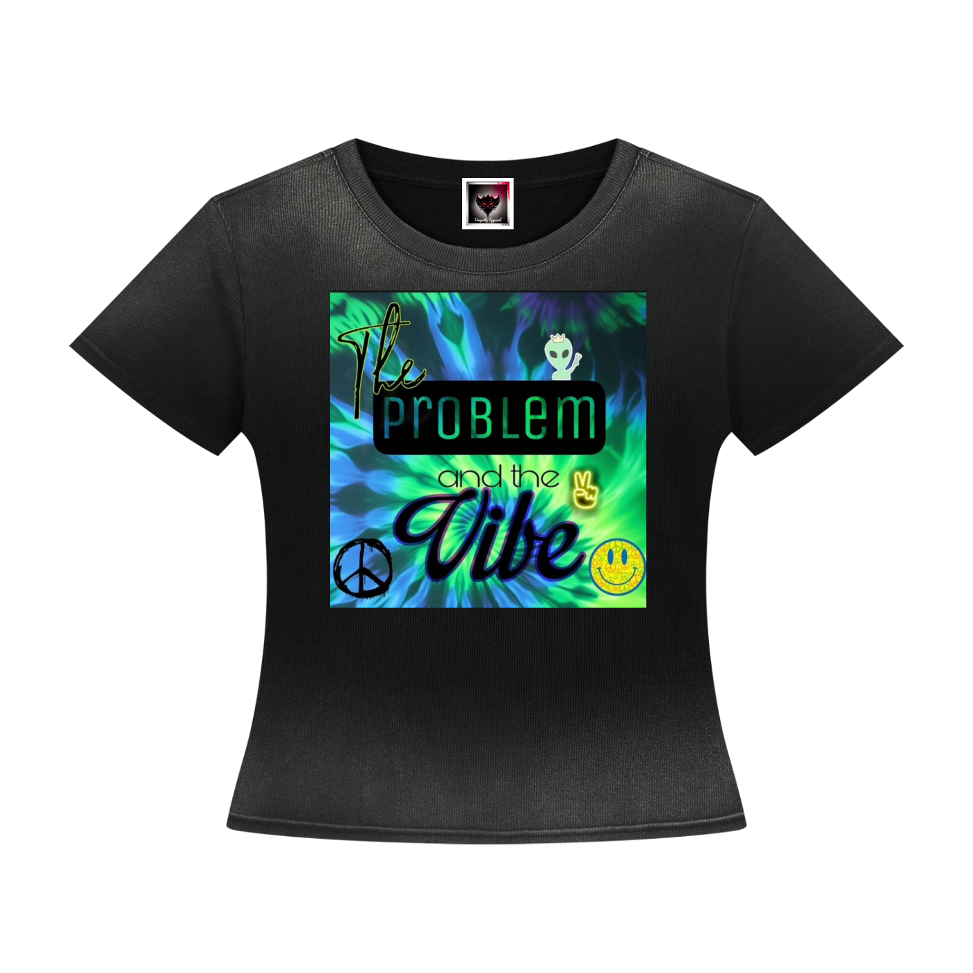 "The Problem and The Vibe" Women’s Sunfade Washed T-Shirt