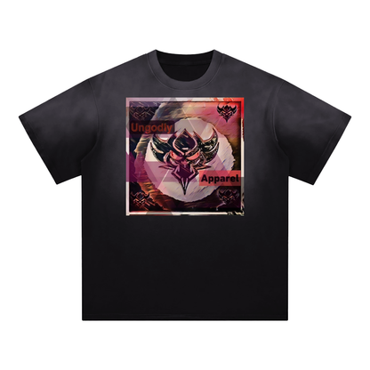 "Ungodly Apparel Logo" Sunfade Edge Gradient T-Shirt