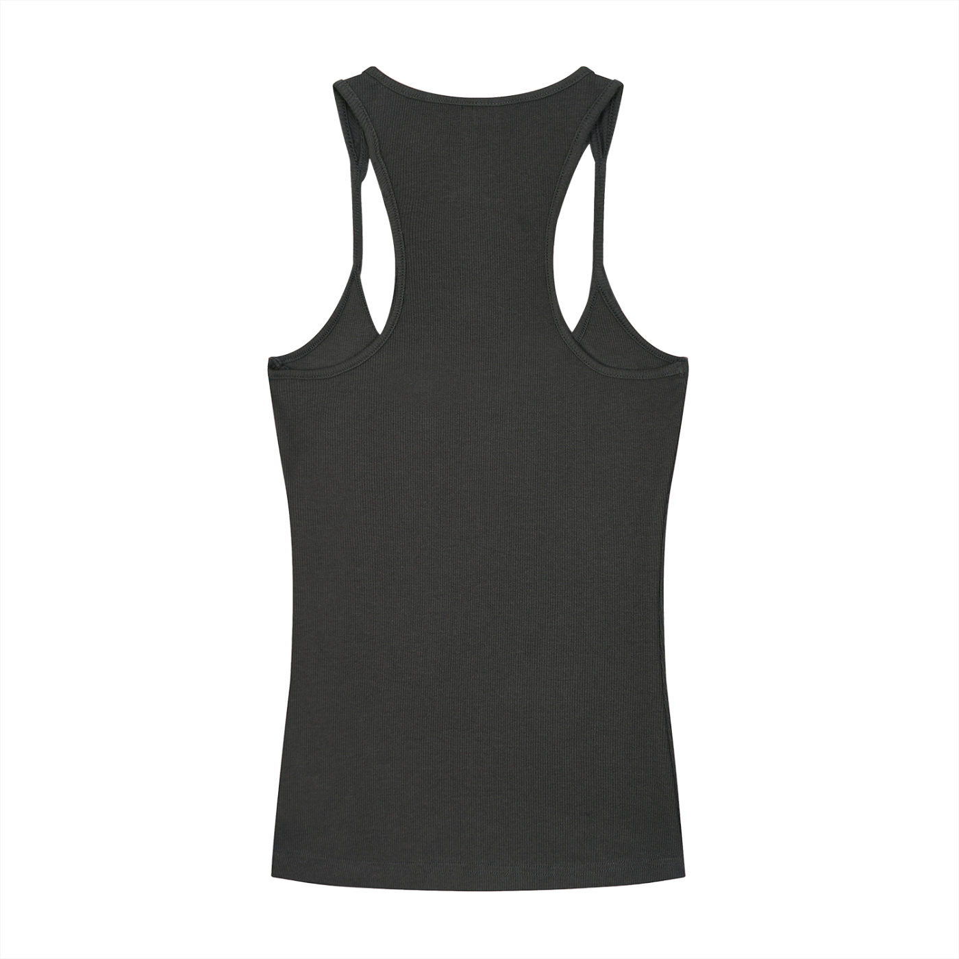 "Black and Pink UG Apparel Skull" Slim Fit Ribbed Racerback Tank Top