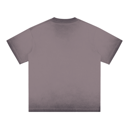 "Earned, Not Given" Reverse Dyed Loose Cotton T-Shirt