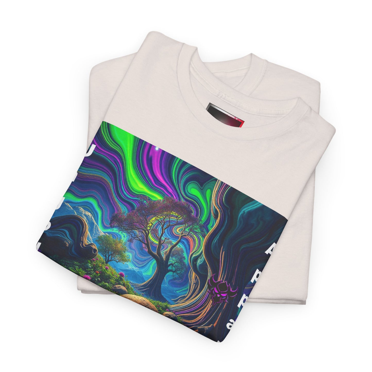 Ungodly Apparel Unisex Heavy Cotton Tee - Vibrant Nature Design