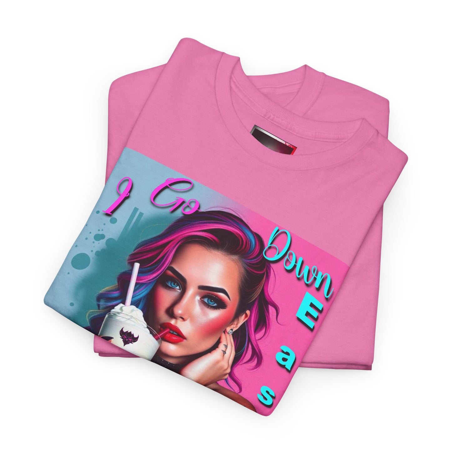 "I Go Down Easily" Unisex Heavy Cotton Tee