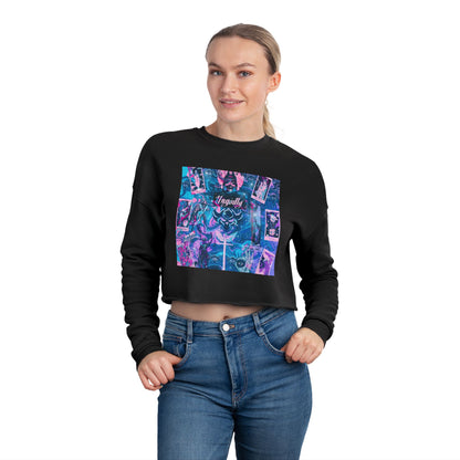 "Ungodly Tarot" Sweatshirt — Vaporwave Collage 'Royalty' Graphic