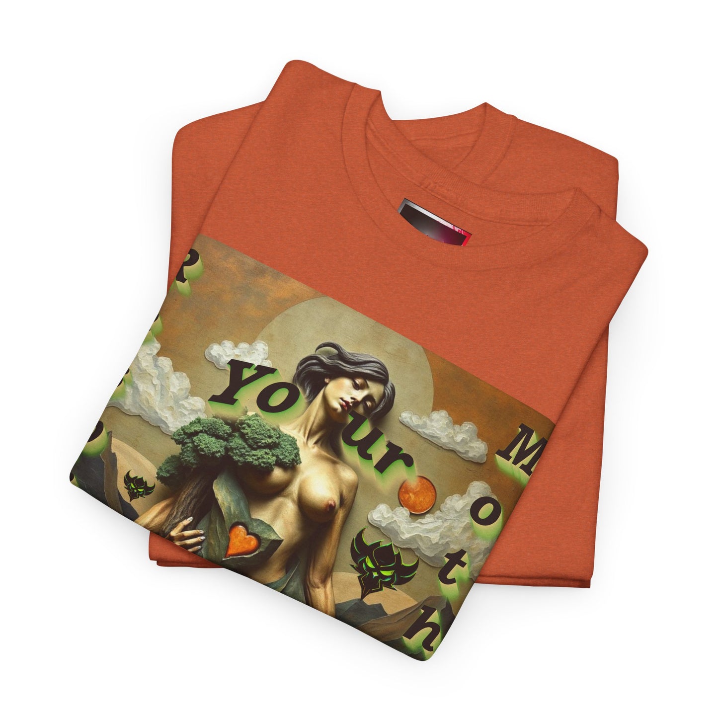 "Respect Your Mother Unisex" Heavy Cotton Tee - Eco-Friendly Graphic T-Shirt