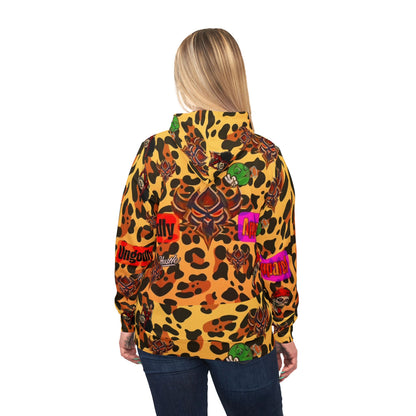 "Ungodly Leopard" Bold Graphic Athletic Hoodie