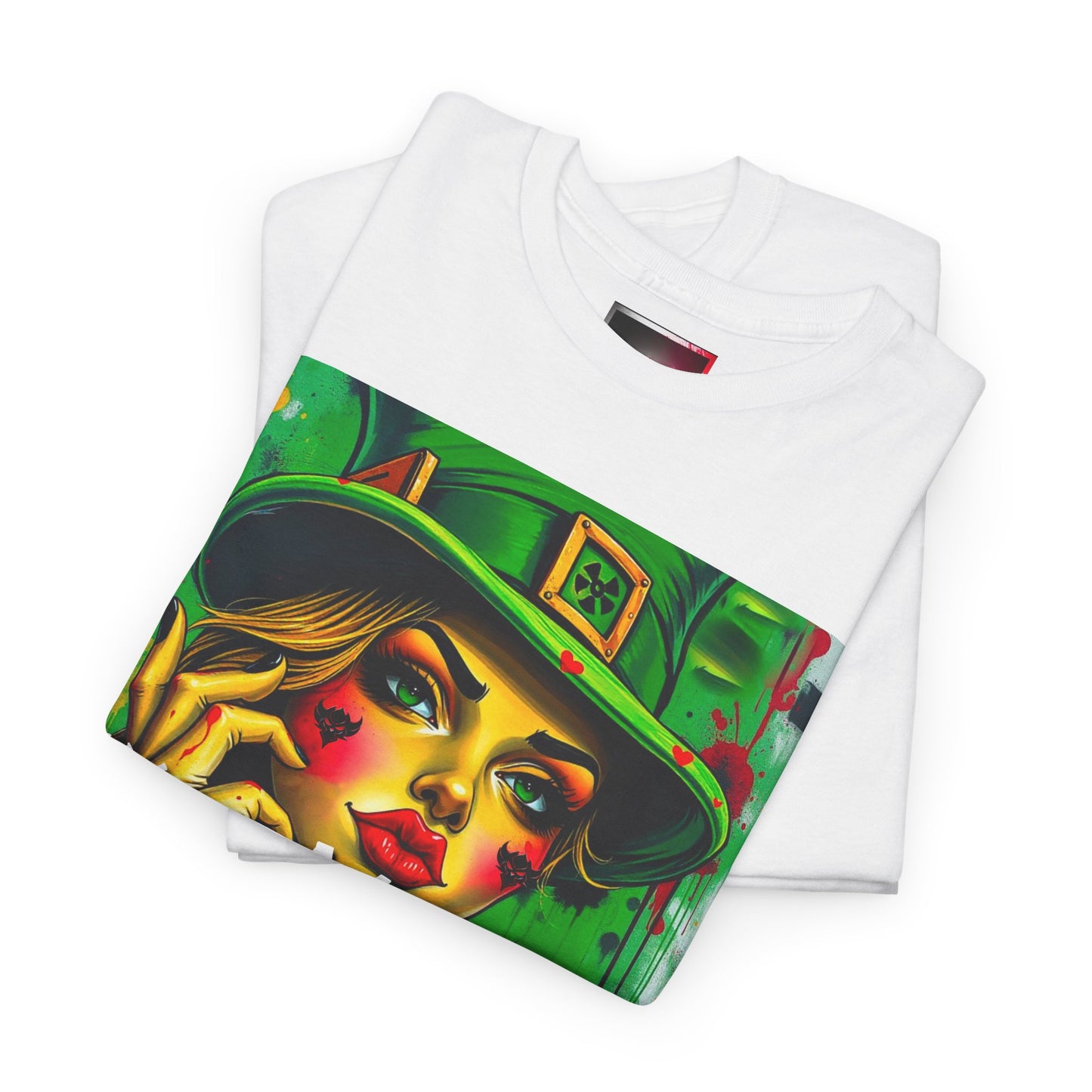 "Kiss Me I'm Toxic" Graphic Unisex Heavy Cotton Tee