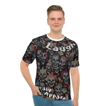 Gothic Clown Graphic T-Shirt for Horror Lovers