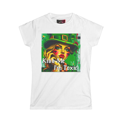 "Kiss Me Toxic" Women's Softstyle Tee
