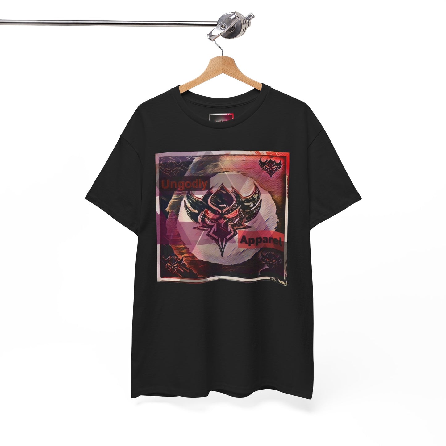 "Ungodly Apparel Logo Fall 25" Graphic Tee with Bold Design and Statement