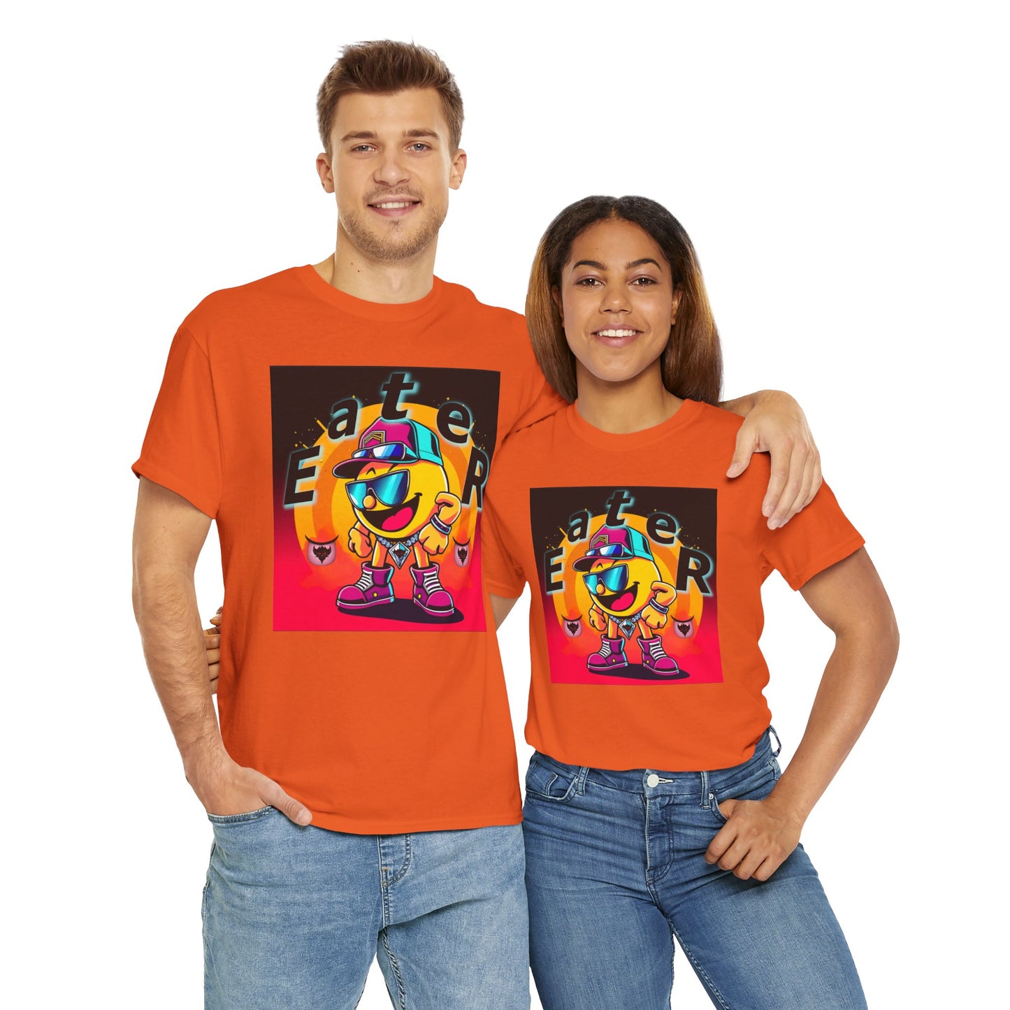 Retro "Eater" Graphic Unisex Heavy Cotton Tee