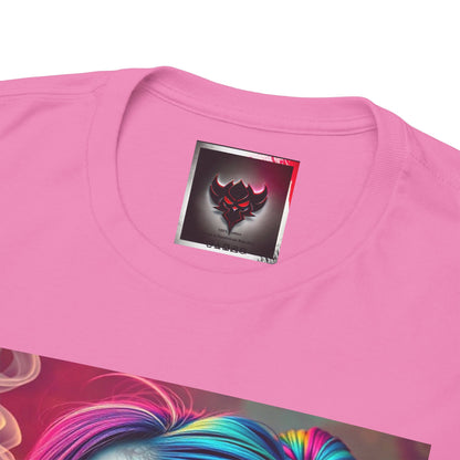 "3rd Eye Dialeted" Unisex Heavy Cotton Tee - Vibrant Art Tee for Creative Souls