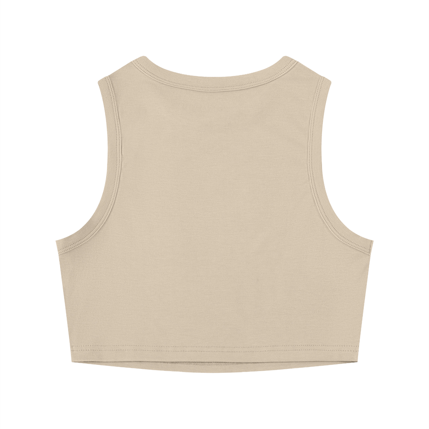 Women's "Ungodly Tiger" Tight Crewneck Crop Tank Top