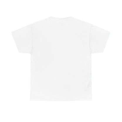 Retro Ungodly Apparel Flame Script Tee — Brown UG Link Pattern Graphic T-Shirt