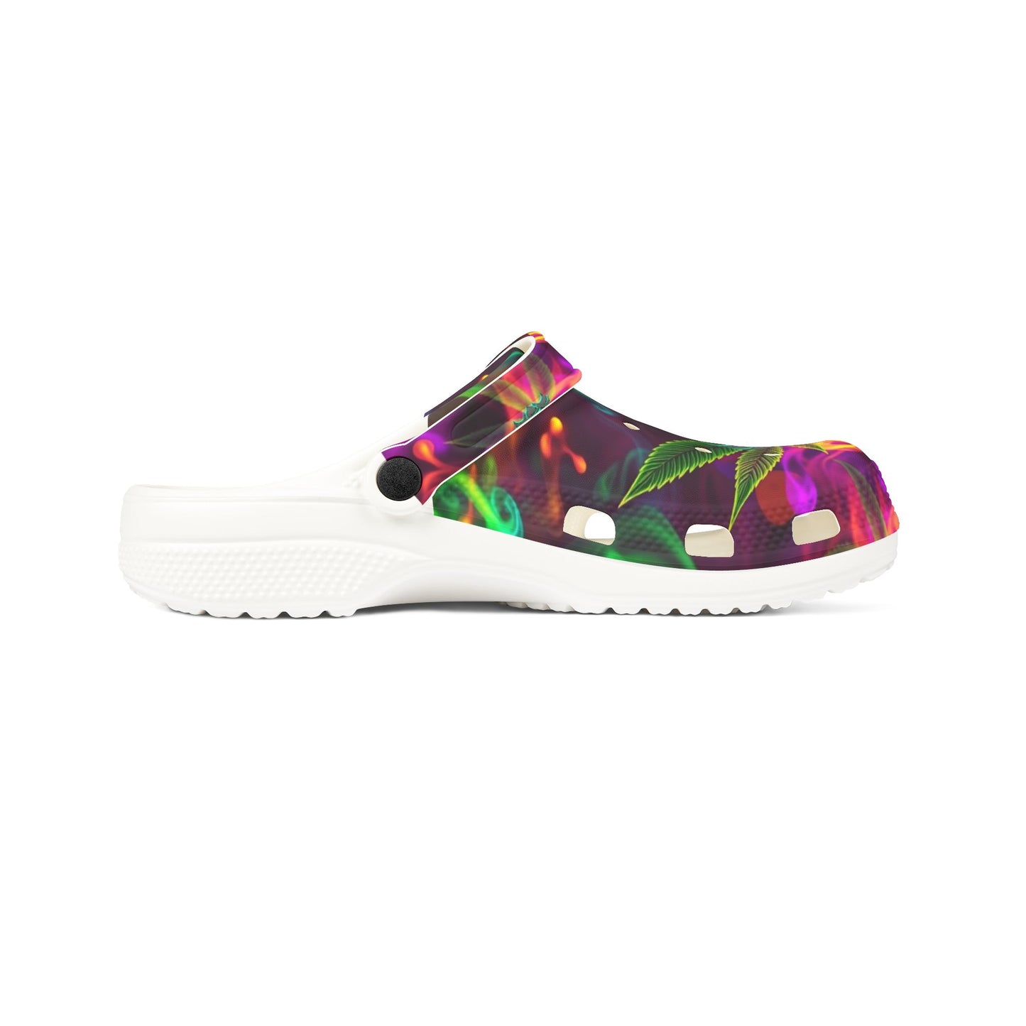 Colorful Cannabis-Themed EVA Foam Rubbers Shoes for Relaxation & Fun