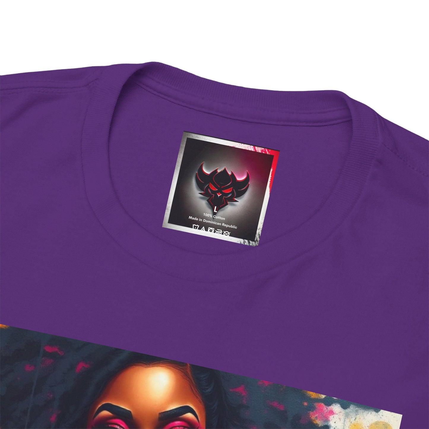 Empowered Art Unisex Heavy Cotton Tee - "Locked In" Design BLK