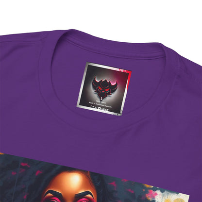 Empowered Art Unisex Heavy Cotton Tee - "Locked In" Design BLK