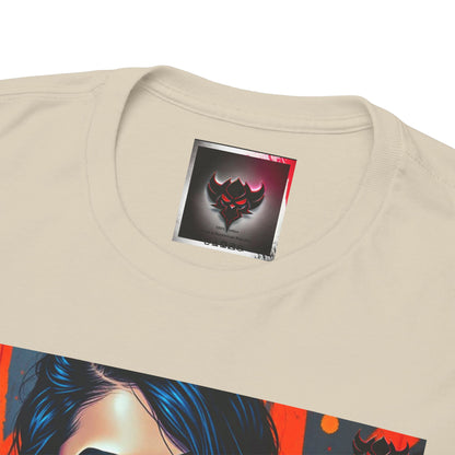 "Locked In" Graphic Unisex Heavy Cotton Tee - Stylish Tattoo Art Shirt