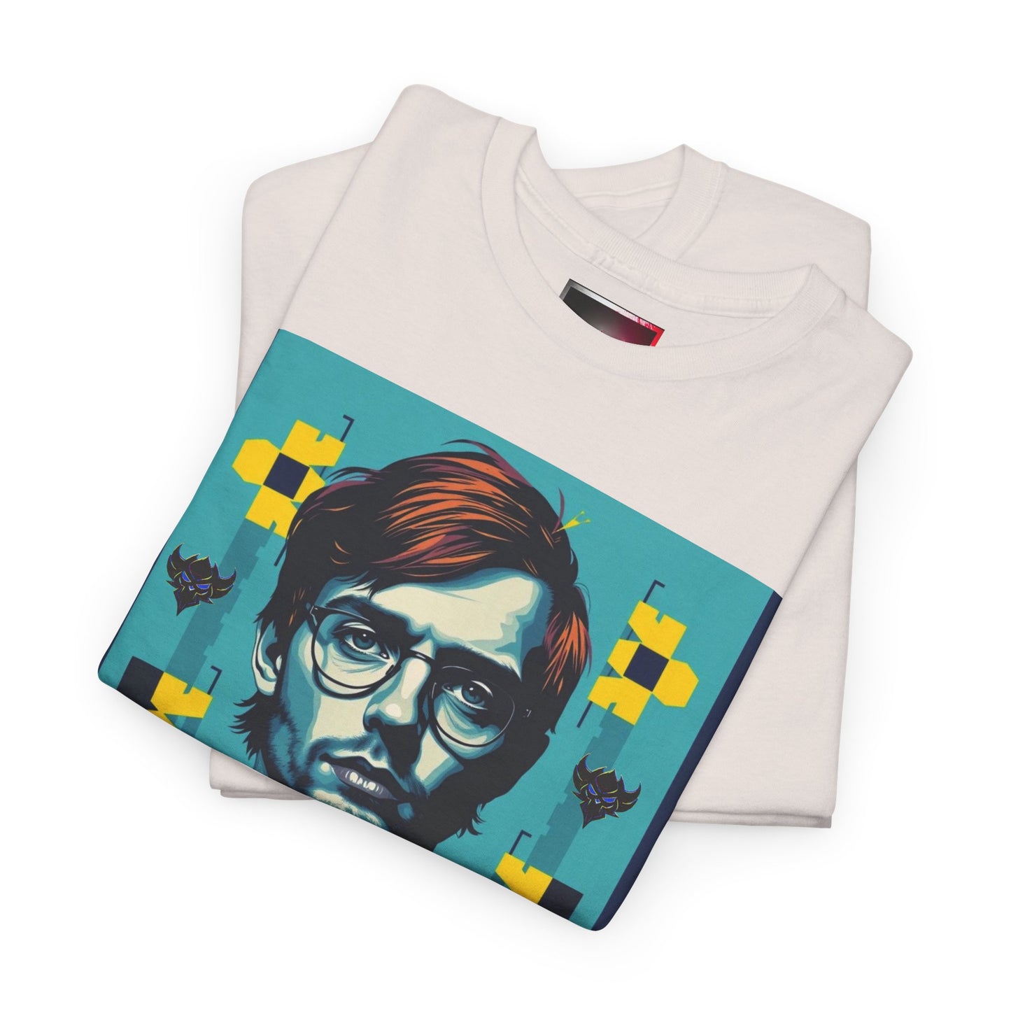 "Cannibal Couture" Unisex Heavy Cotton Tee - Retro Vibe Shirt, Casual Wear, Gift for Him/Her, Unique Graphic Tee, Halloween Costume