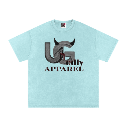 Snow Washed UG Apparel Oversized Cotton T-Shirt