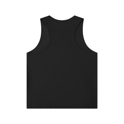 "Dog in Me" Men's Solid Color Crewneck Tank Top