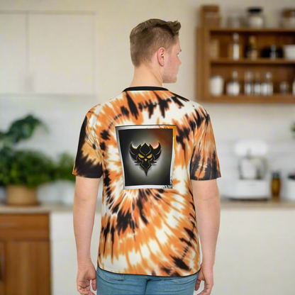 Men's Halloween Vibe T-Shirt, "Spooky Season" Tie-Dye Shirt, Fall Fashion Tee, Unisex Graphic Top, Autumn Casual Wear