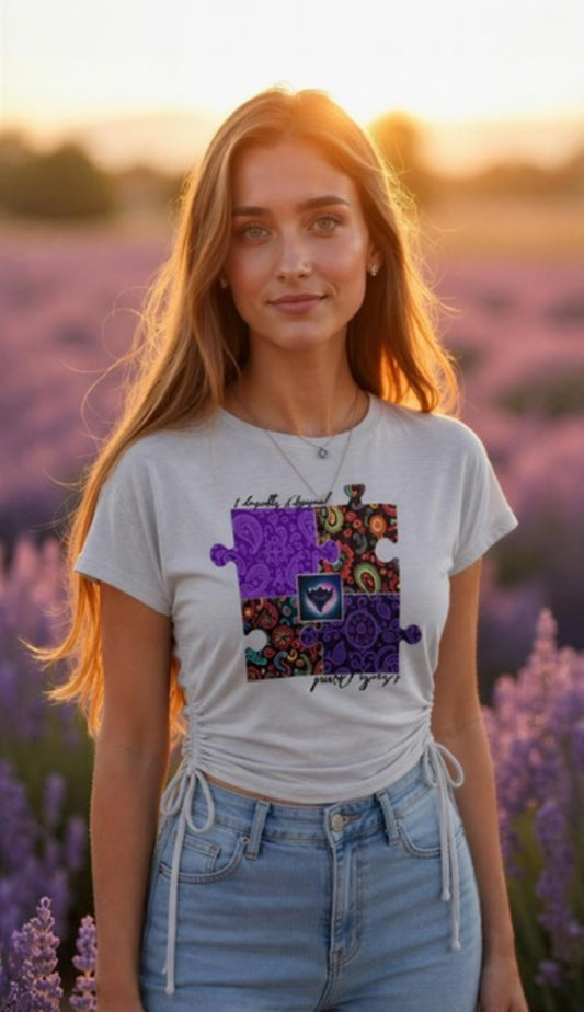 "Ungodly Puzzle" Essential Drawstring T-Shirt