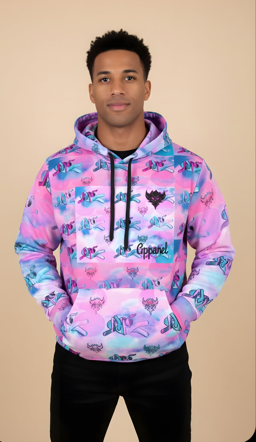 69 Colorful Athletic unisex Hoodie - Perfect for Athletes and Trendsetters