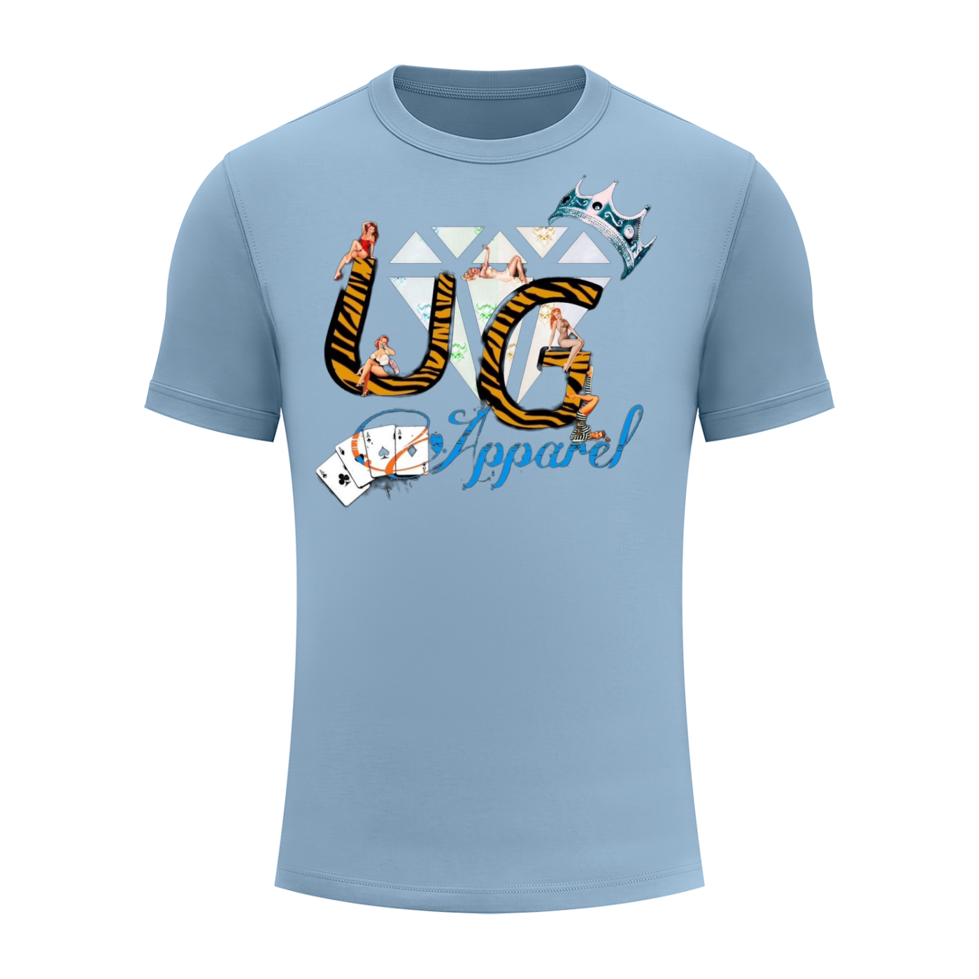 "UG Apparel's: Aces in Their Places" Unisex Heavyweight Slim Fit T-Shirt