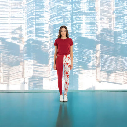 Stylish Women's Casual Leggings - 'BadDie' Statement Pants for Active Lifestyle, Fitness Wear, Leisure, Unique Gift Ideas