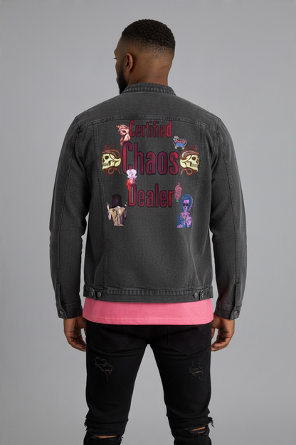 "UG Apparel Certified Chaos Dealer" Denim Vintage Washed Jacket